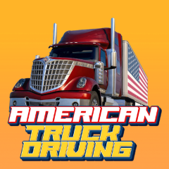 American Truck Driving game screenshot