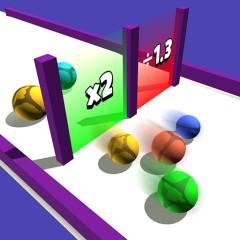 Clone Ball Rush game screenshot