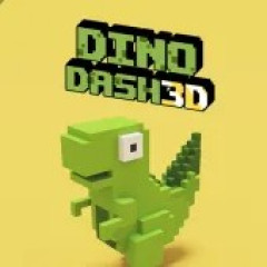 Dino Dash 3D game screenshot