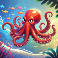 Octopus Invasion game screenshot