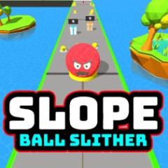 Slope Ball Slither game screenshot